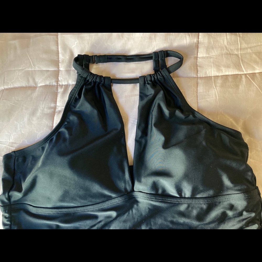 Time & Tru Halter Style XL Swim Top - Picture 5 of 5